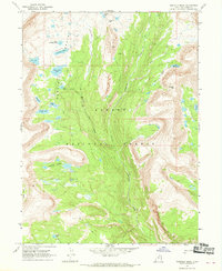 Hi-Res Interactive Map of Garfield Basin, Duchesne County, UT in 1967 ...